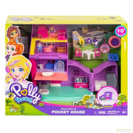 Zestaw figurek Polly Pocket Pollyville Domek Polly [FIGURKA]