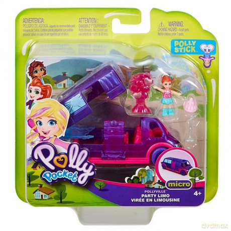 Zestaw figurek Polly Pocket Pollyville Limuzyna [FIGURKA]