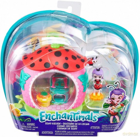 Zestaw z figurką Enchantimals Kuchnia Biedronki [FIGURKA]