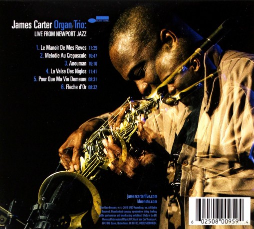 James Carter: Live At The Newportjazz [CD]
