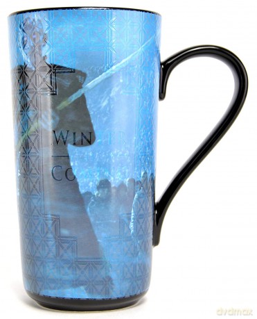 Game of Thrones Ceramiczny kubek czarno-niebieski zmieniający kolor (Gra o Tron)
