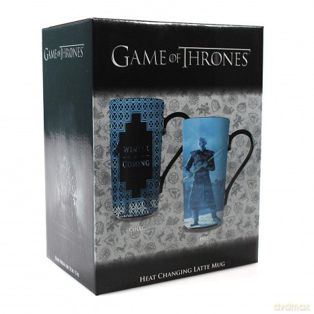 Game of Thrones Ceramiczny kubek czarno-niebieski zmieniający kolor (Gra o Tron)
