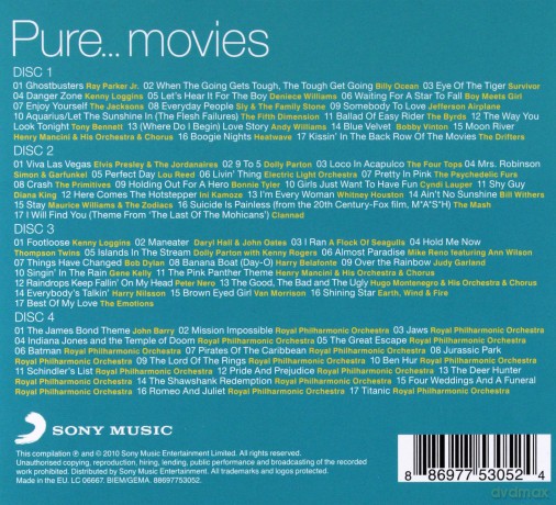 Pure... Movies (digipack) [4CD]