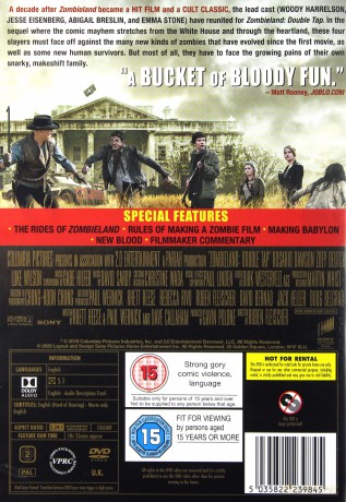 Zombieland: Double Tap (Zombieland: Kulki w łeb) [DVD]