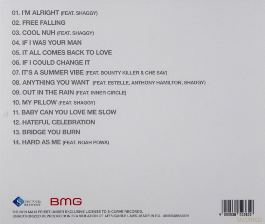 Maxi Priest: It All Comes Back To Love [CD]