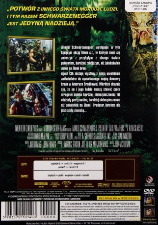 Predator (polski lektor) [DVD]
