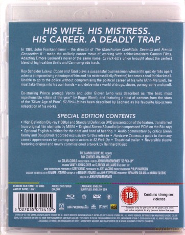 52 Pickup (Ostra rozgrywka) [Blu-Ray]+[DVD]
