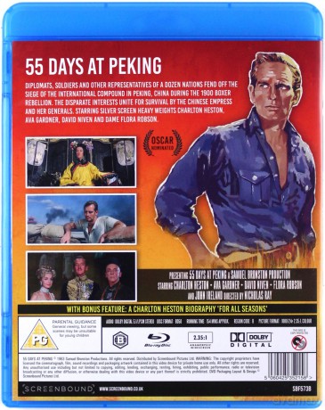 55 Days at Peking (55 dni w Pekinie) [Blu-Ray]
