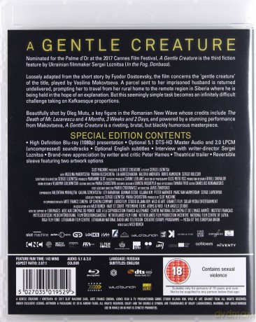 A Gentle Creature (Łagodna) [Blu-Ray]