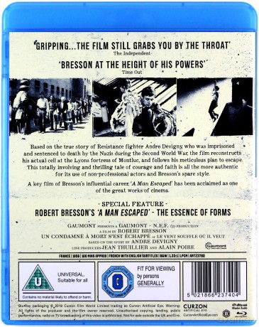 A Man Escaped (Ucieczka skazańca) [2xBlu-Ray]