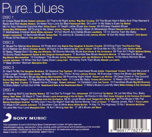 Pure: Blues (digipack) [4CD]