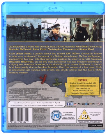 Aces High (Asy przestworzy) [Blu-Ray]