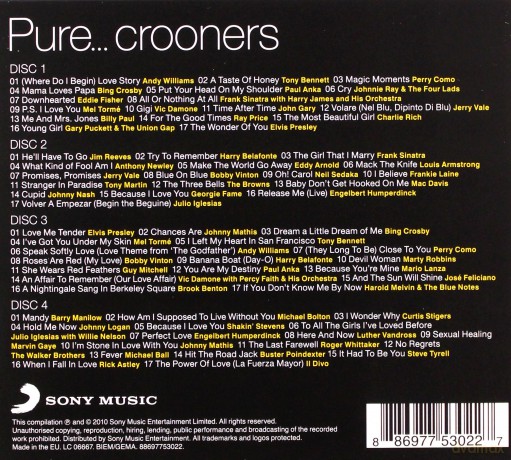 Pure... Crooners [4CD]