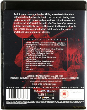 Assault On Precinct 13 (Atak na posterunek 13) [Blu-Ray]