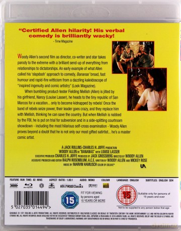 Bananas (Bananowy czubek) [Blu-Ray]