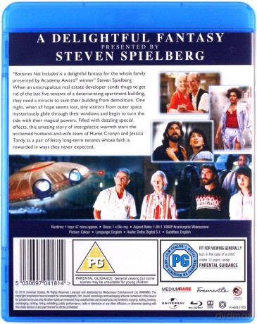Batteries Not Included (Bez baterii nie działa) [Blu-Ray]