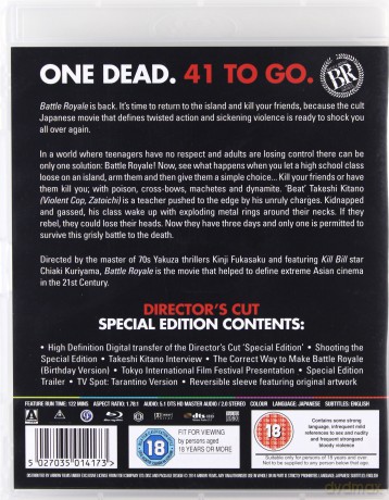 Battle Royale Director's Cut [Blu-Ray]