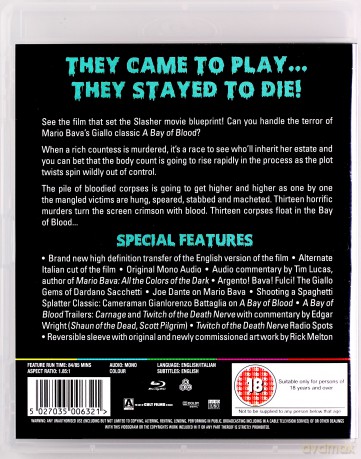 A Bay of Blood A Mario Bava (Krwawy obóz) [Blu-Ray]