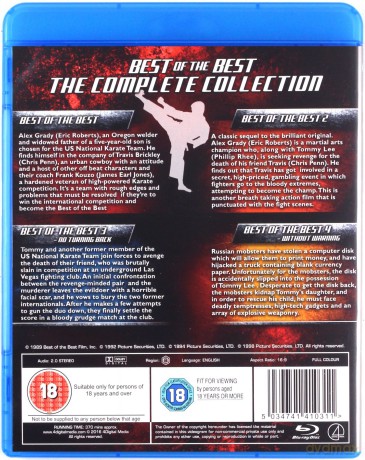 Best Of The Best The Complete Collection (Najlepsi z najlepszych 1-4) [2xBlu-Ray]
