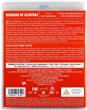 Birdman Of Alcatraz (Ptasznik z Alcatraz) [Blu-Ray]+[DVD]