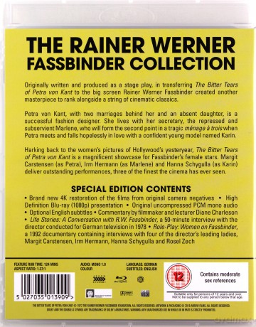 Bitter Tears of Petra Von Kant (Gorzkie łzy Petry von Kant) [2xBlu-Ray]