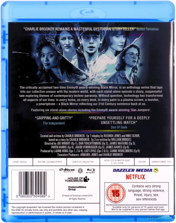 Black Mirror: Series 3 (Czarne lustro) [2xBlu-Ray]