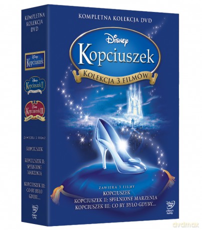 Kopciuszek Trylogia (Disney) [3DVD]