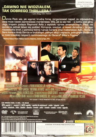 Sprawy wewnętrzne [DVD]