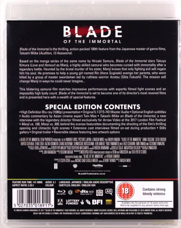 Blade Of The Immortal (Miecz Nieśmiertelnego) [Blu-Ray]