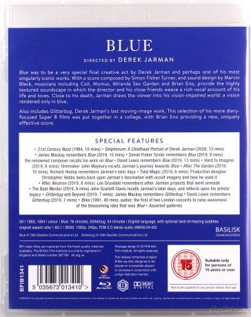 Blue (Including Glitterbug) [Blu-Ray]