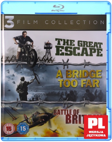 Wielka ucieczka / O jeden most za daleko / Bitwa o Anglię [2xBlu-Ray]