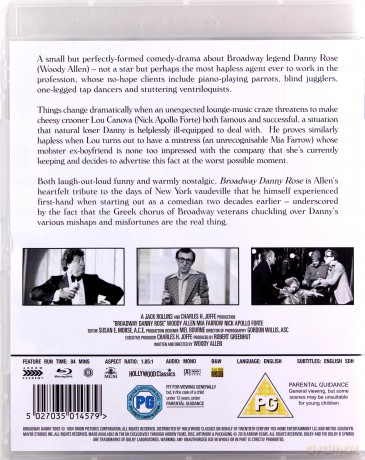 Broadway Danny Rose [Blu-Ray]