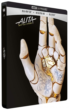 Alita: Battle Angel (steelbook) [Blu-Ray 4K]+[Blu-Ray 3D]+[Blu-Ray]