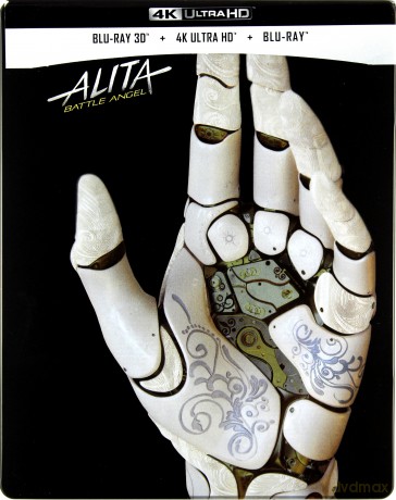 Alita: Battle Angel (steelbook) [Blu-Ray 4K]+[Blu-Ray 3D]+[Blu-Ray]