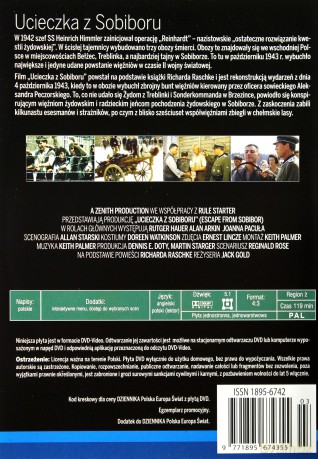 Ucieczka z Sobiboru (wydanie gazetowe) [DVD]