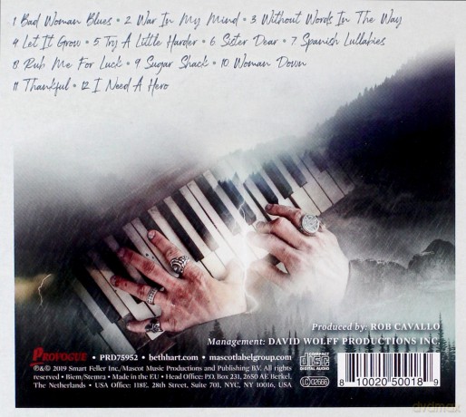 Beth Hart: War In My Mind (digipack) [CD]