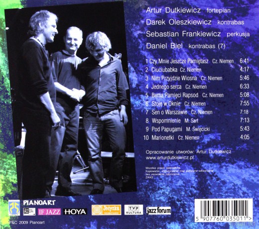 Dutkiewicz: Niemen Improwizacje [CD]