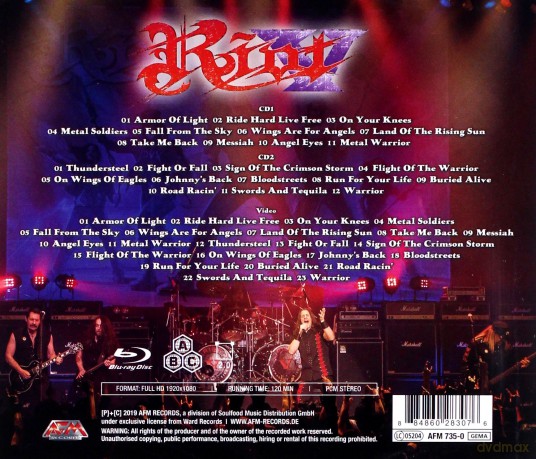 Riot V: Live In Japan 2018 [2CD]+[Blu-Ray]