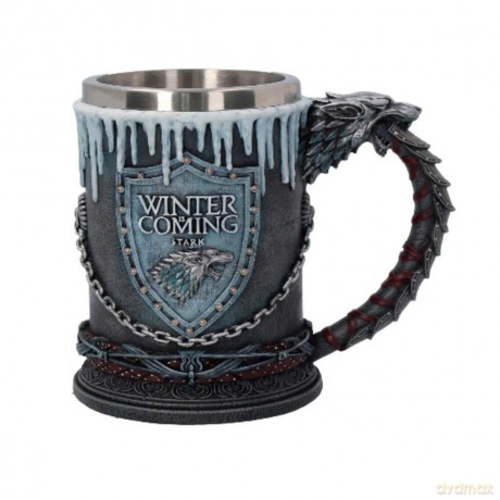Game of Thrones House Stark Kufel na piwo (Gra o Tron)