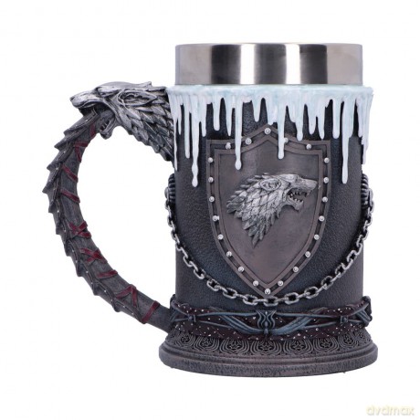 Game of Thrones House Stark Kufel na piwo (Gra o Tron)