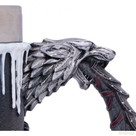 Game of Thrones House Stark Kufel na piwo (Gra o Tron)