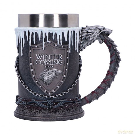 Game of Thrones House Stark Kufel na piwo (Gra o Tron)