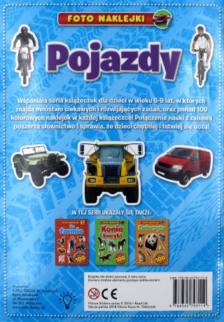 Foto naklejki Pojazdy [KSIĄŻKA]