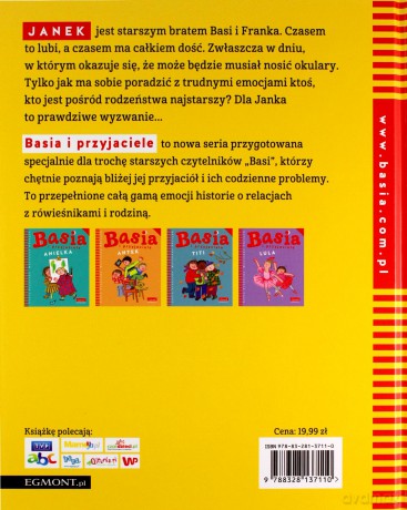 Janek basia i przyjaciele - Zofia Stanecka [KSIĄŻKA]