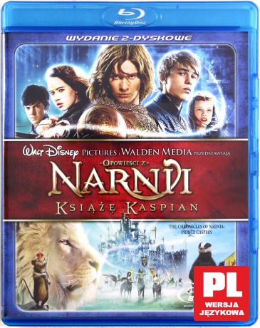 Opowieści z Narnii: Książę Kaspian (Disney) [2xBlu-Ray]