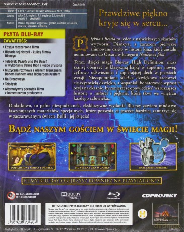 Piękna i Bestia (Disney) [Blu-Ray]