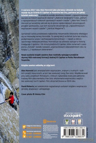 Samotność solisty. Wspinaczka w stylu free solo - Alex Honnold, David Roberts [KSIĄŻKA]