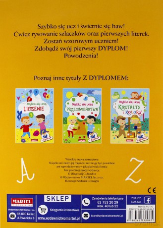 Szlaczki i pierwsze literki. Szybko się uczę [KSIĄŻKA]