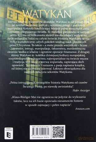 Watykan. Mroczna historia światowej potęgi - Klaus-Rudiger Mai [KSIĄŻKA]