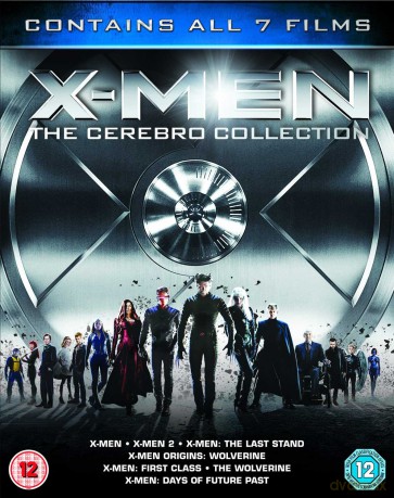 X-Men Franchise - The Cerebro Collection (X-Men: Pierwsza klasa / X-Men geneza: Wolverine / X-Men / X-Men 2 / X-Men: Ostatni bastion / Wolverine / X-Men: Przeszłość, która nadejdzie) [7xBlu-Ray]+[Blu-Ray 3D]